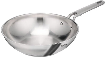Tefal Extreme unbeschichtet – Wokpfanne – 28 cm – ohne Beschichtung – PFAS-frei – Induktion