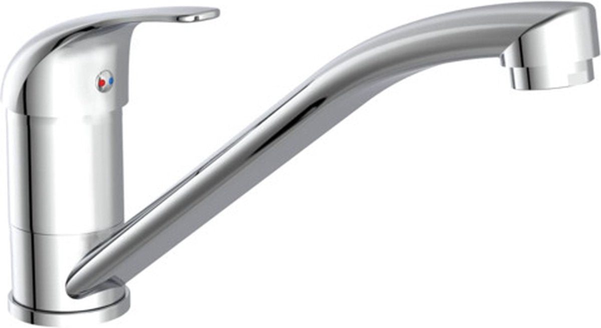 Schütte Schütte Eenknops Mixer Athos Chrom -gelenkt
