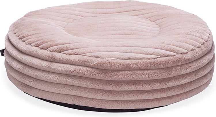Entworfen von Lotte Reza – Hundekissen – rund – rosa – 80 x 80 x 20 cm