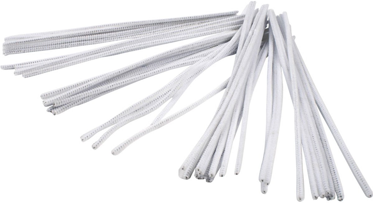 Chenille White 30 cm, 50..