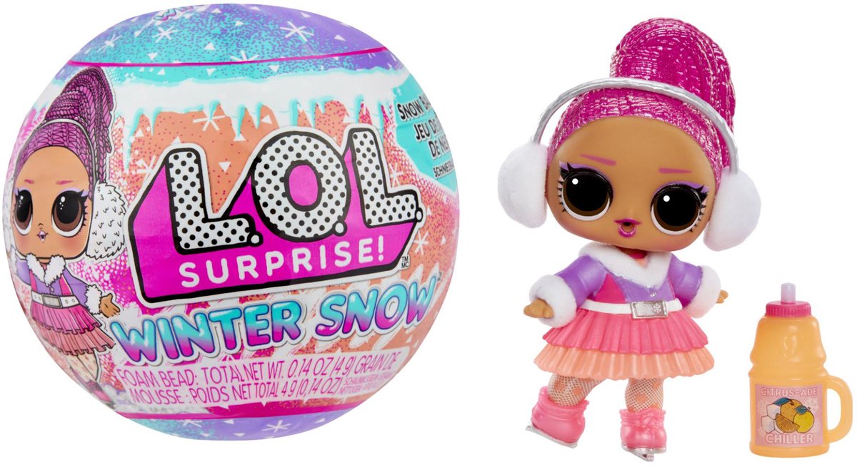 LOL. Überraschung Winter Schnee Tots Mini Pop im Ball