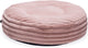 Entworfen von Lotte Reza – Hundekissen – rund – rosa – 65 x 65 x 16 cm