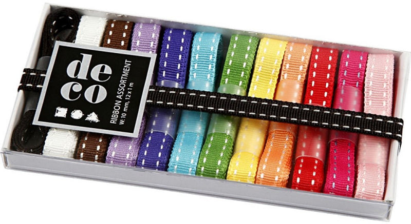 Creativ Company Lint Collection Color Stripes, 13st.