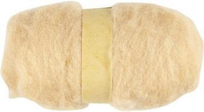 Creativ Company kardierte Wolle, hellbeige, 100 gr 1 Knäuel