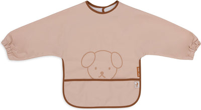 Jollein x Miffy – wasserdichtes Baby-Lätzchen mit Ärmel – Miffy Peekaboo Wild Rose