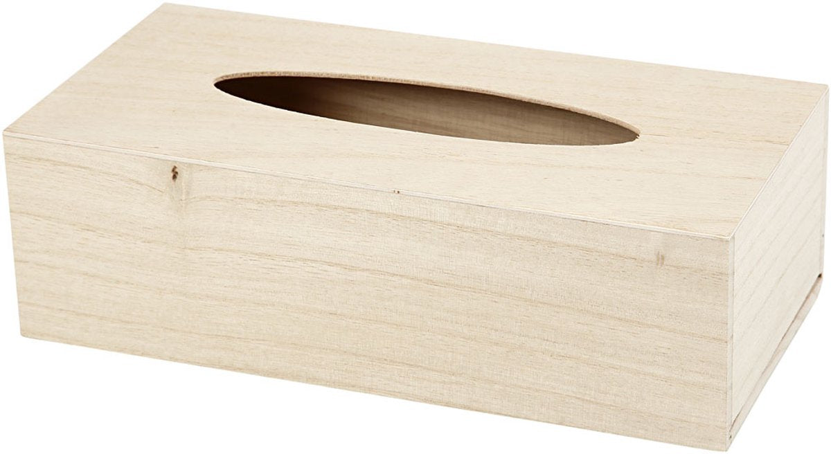 Creativ Company Taschentuchbox, Maße 27x14x8 cm, 1 Stück