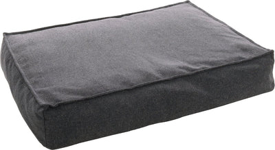 Flamingo-Hundekissen – Avalon rechteckig dunkelgrau – orthopädischer Memory-Schaum – 100 x 70 x 18 cm – abnehmbarer Bezug mit rutschfester Unterseite