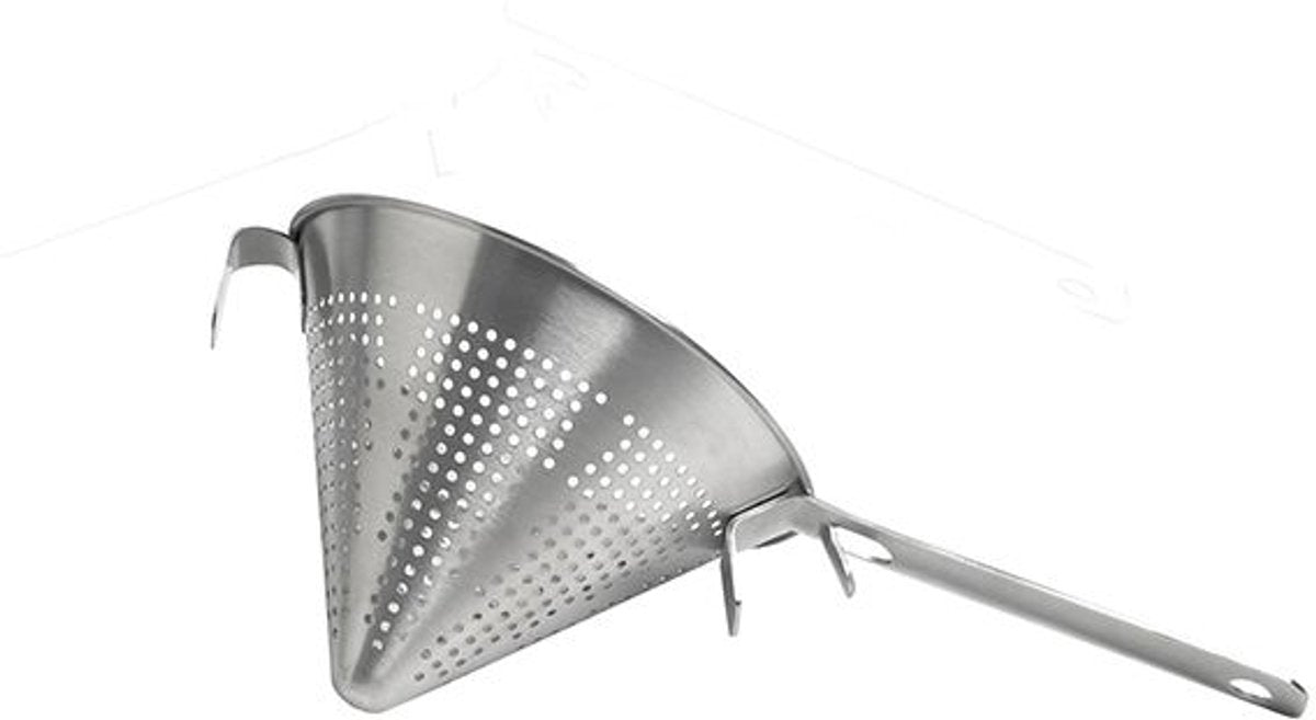 Gemütliches trendiges Puntino-Punktsieb - Edelstahl matt - ø 14 cm