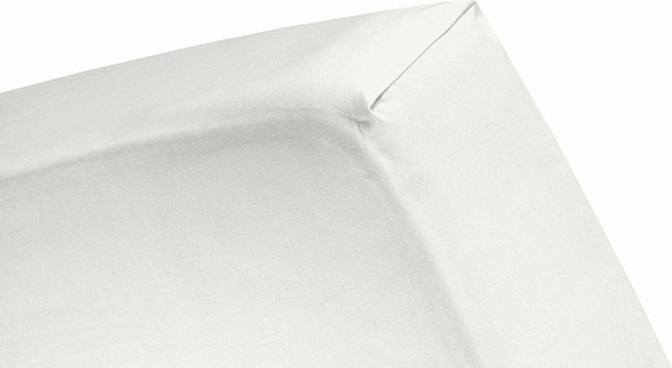 Cinderella - Spannbettlaken (bis 25 cm) - Jersey - 200x210 220 cm - Elfenbein