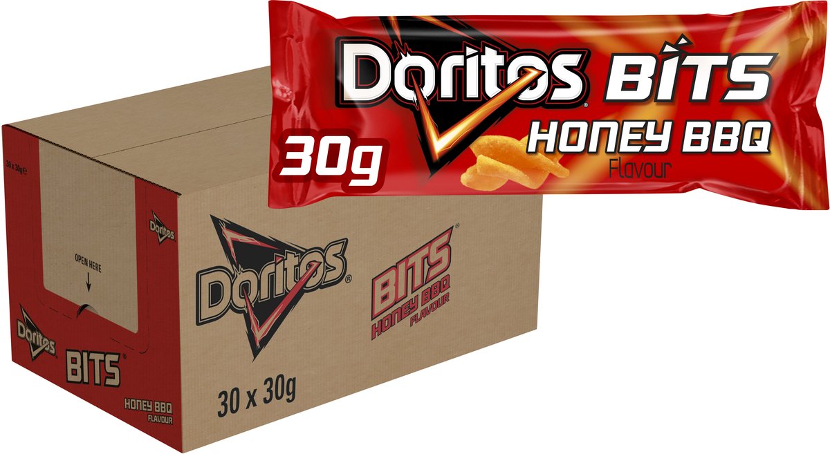 Doritos Bits Honig-BBQ-Chips rot (30x 30gr)