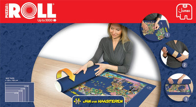Jumbo -Puzzlematte und Roll, bis zu 3000 Stück
