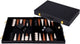Backgammon 18 Brown und Elfenbein klassisches Brettspiel