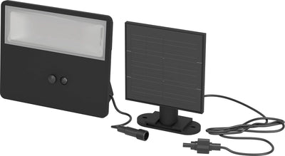 Eglo Panettieri Solar-Außenwandleuchte - LED - 17 cm - Schwarz