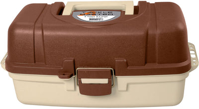 Albatros Tackle Master XL – Angelkoffer mit 3 Schubladen – 48 x 25 x 25 cm – braun