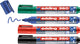 Edding 360 4 s Boardmarker-Set – Schwarz, Blau, Rot, Grün – 1,5–3 mm – geeignet für Whiteboard und Flipchart