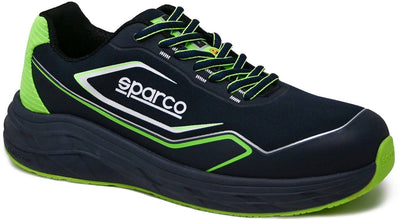 Sparco Arbeitsschuhe S1PS ESD – Impuls Want – Marineblau Grün – Blau – 44