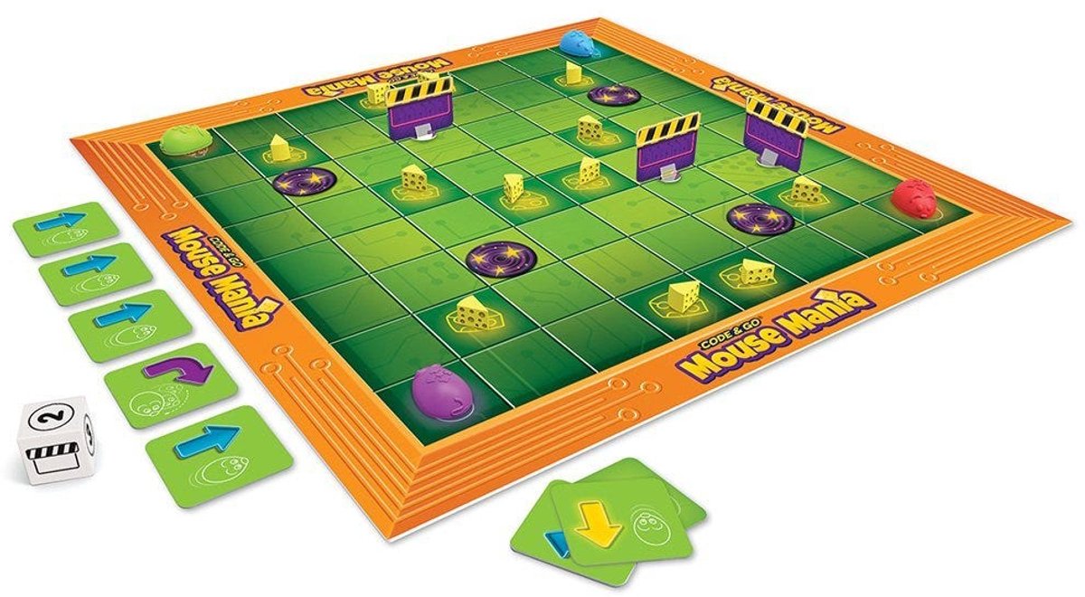 Lernressourcen Code Go – Mouse Mania Brettspiel – 5+
