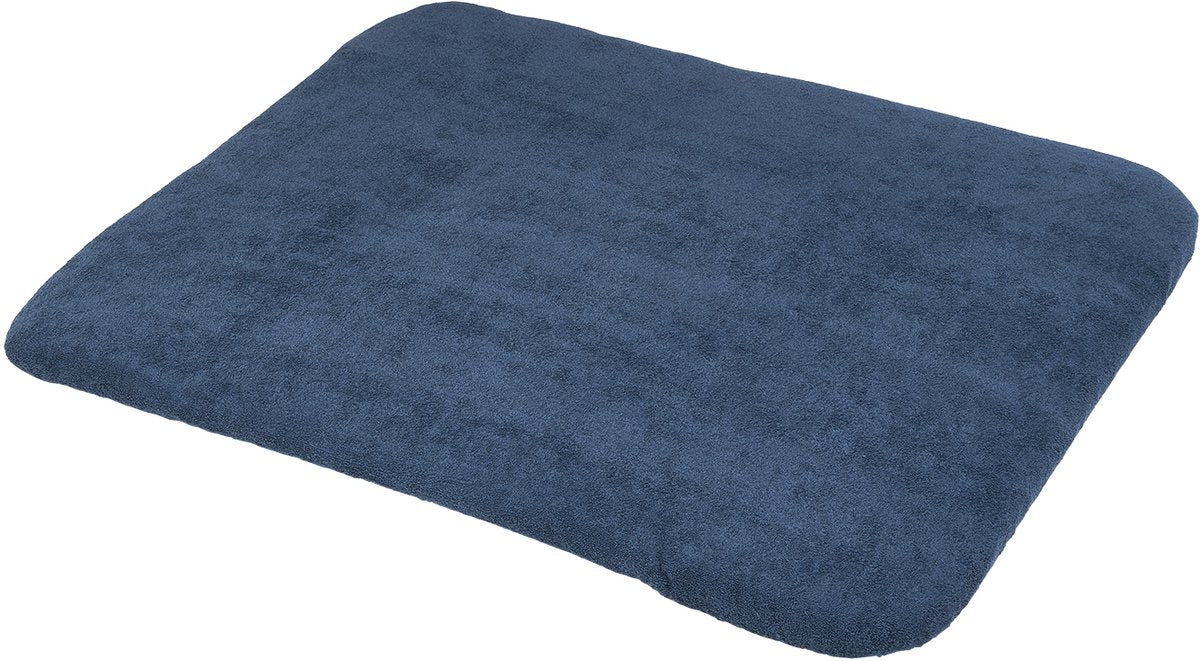 Meyco Baby Uni Wickelauflagenbezug – Frottee – Indigo – 85 x 75 cm