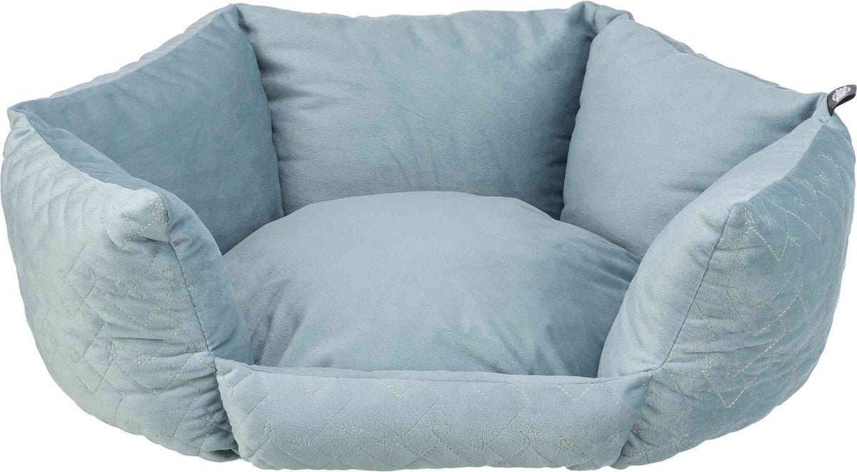 Trixie - Weihnachtskorb Natalya - rund - Eisblau - 50 cm