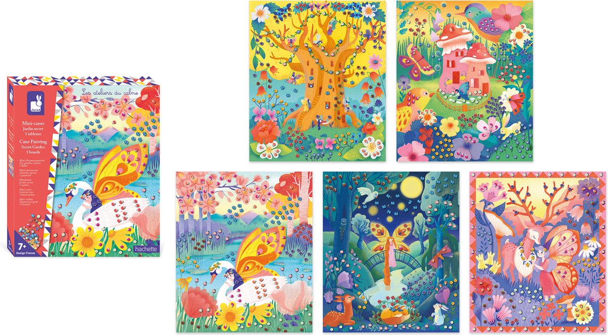 Janod - les ateliers du calme - secret garden paintings