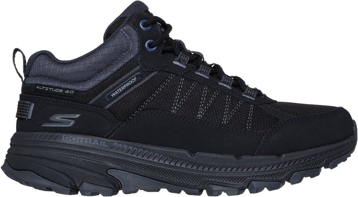 Skechers Go Run Trail Height 2.0 – C – Damen-Wanderstiefel – Schwarz