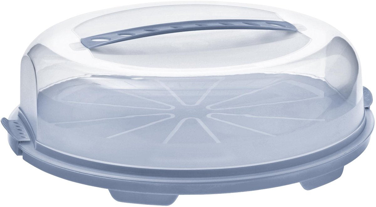 Rotho Rotho Fresho Cake Box 34.5x35.5x11.6 cm Horizonblau Transparent