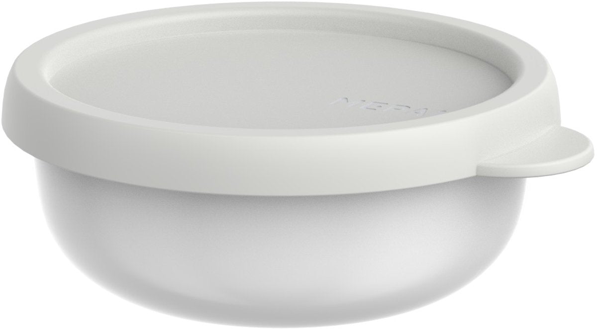 Mepal Aufbewahrungsbox Lumina – 250 ml – Mikrowellenbehälter mit Deckel – weiß