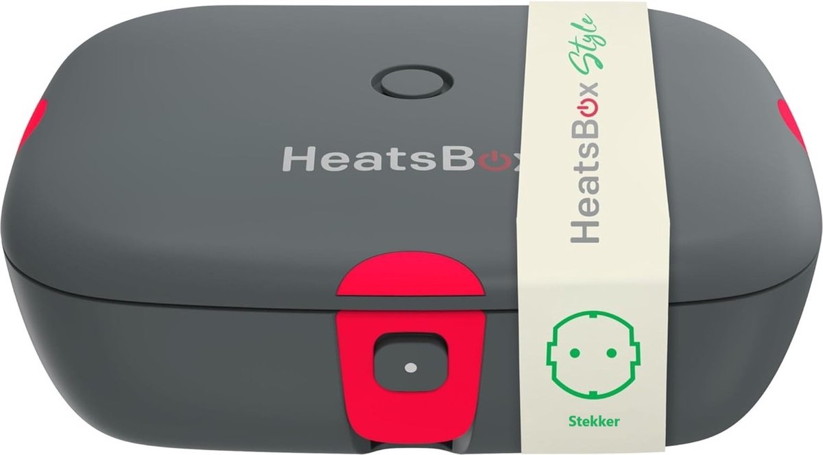 Faitron – Heatsbox-Stil – elektrische Lunchbox – Edelstahl – beheizte Lunchbox – für warme Mahlzeiten – verschiedene Fächer – 220 V