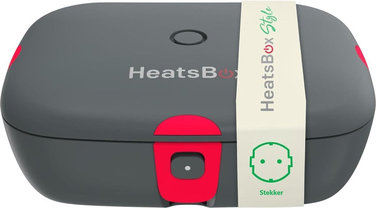Faitron – Heatsbox-Stil – elektrische Lunchbox – Edelstahl – beheizte Lunchbox – für warme Mahlzeiten – verschiedene Fächer – 220 V