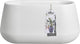 Elho Pure Cone Long Wheels 75 – großer Pflanzkasten für drinnen und draußen – aus recyceltem Kunststoff – L74,0 x H35,8 cm – weiß
