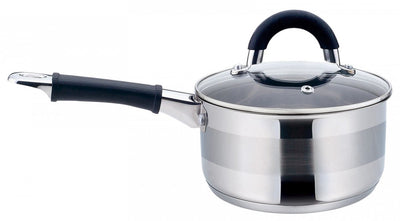 Kinghoff 1256 – Kochtopf mit Deckel – ø18 cm – Edelstahl – 2,1 Liter