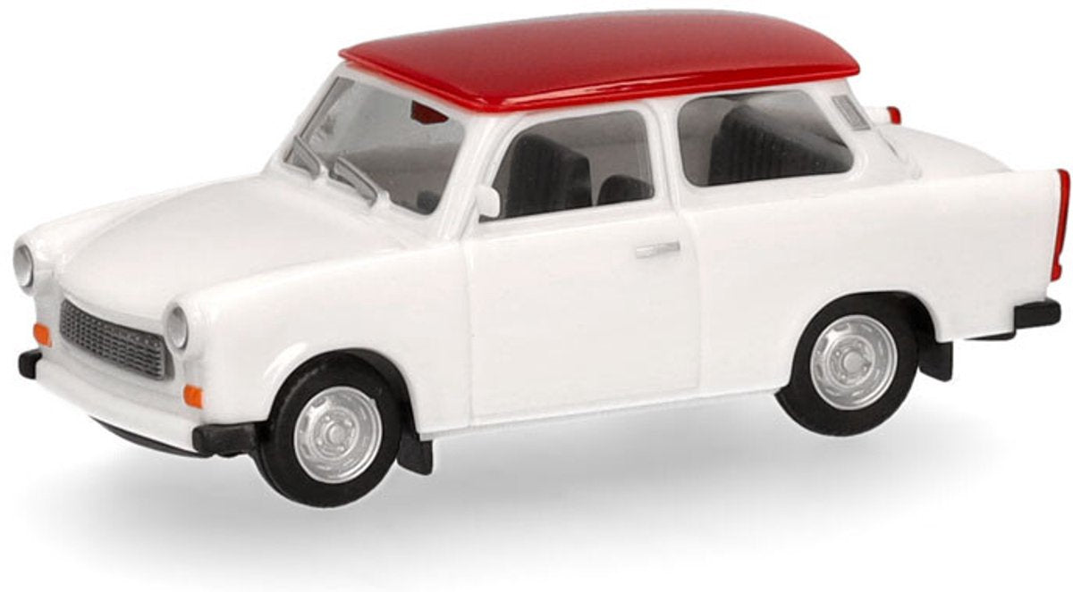Herpa Trabant 601 Limousine, weiß (Dach rot)