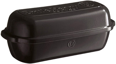Emile Henry Brotbackform groß E-Box – 395 x 160 x 150 m – Fusain