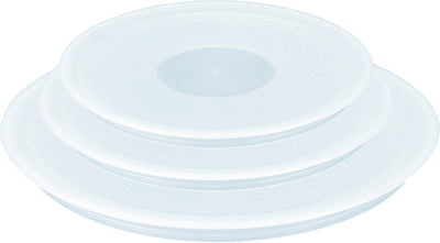 Tefal Ingenio Pfannendeckel aus Kunststoff – 3-teiliges Set – ø 16 18 20 cm – stapelbar – zur Aufbewahrung geeignet