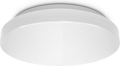 Briloner b.k.licht - LED-Badezimmerbeleuchtung - weiße Deckenleuchte - Badezimmerleuchte mit 1 Lichtpunkt - IP44 - ø22cm - 4.000k - 900lm - 10w
