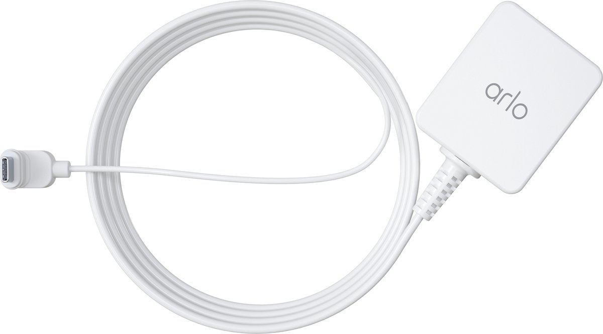 Arlo Essential HD 2K Outdoor-Stromkabel – Stromkabel (Kabel 7,6 m) – zertifiziertes Zubehör