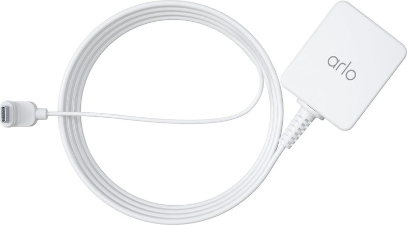 Arlo Essential HD 2K Outdoor-Stromkabel – Stromkabel (Kabel 7,6 m) – zertifiziertes Zubehör