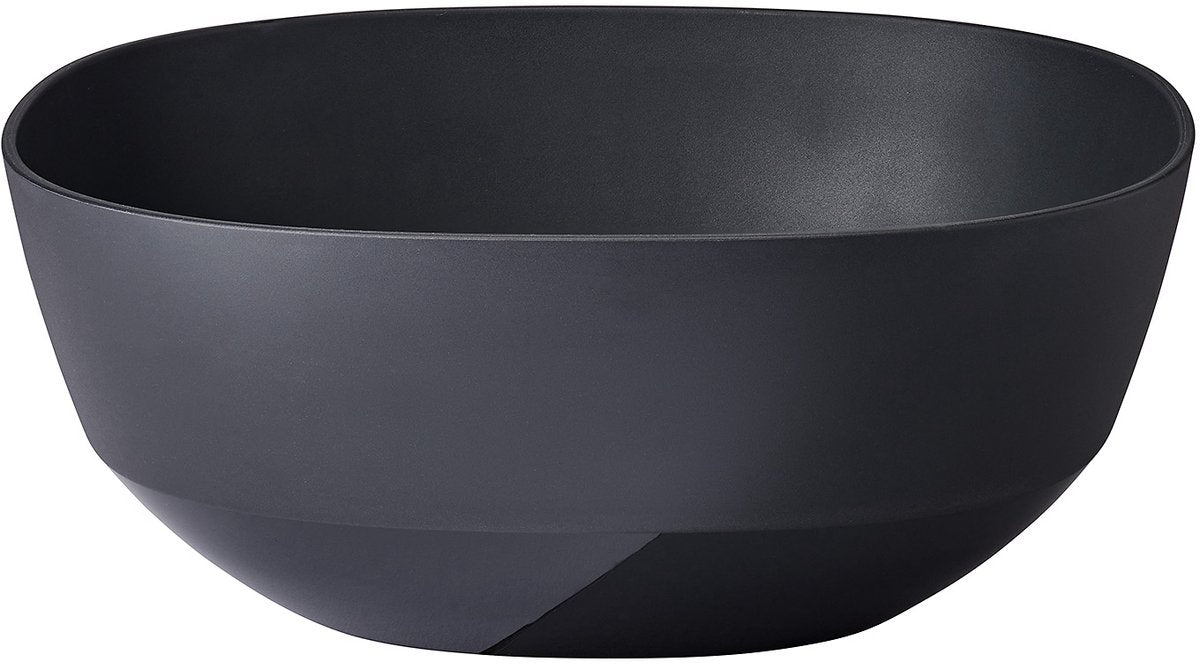 Mepal Servierschüssel Silueta - 3000 ml - Salatschüssel - Nordic Black
