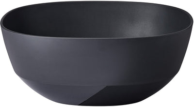 Mepal Servierschüssel Silueta - 3000 ml - Salatschüssel - Nordic Black