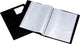 Esselte 54674, Präsentationsmappe, A4, Kunststoff, Polypropylen (PP), Polyvinylchlorid (PVC), schwarz, 24 Fächer, 240 mm