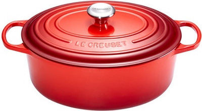 Le Creuset Signature-Kasserolle – 14,8 Liter – 40 cm – kirschrot