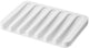 Yamazaki flow soap dish silicone - white