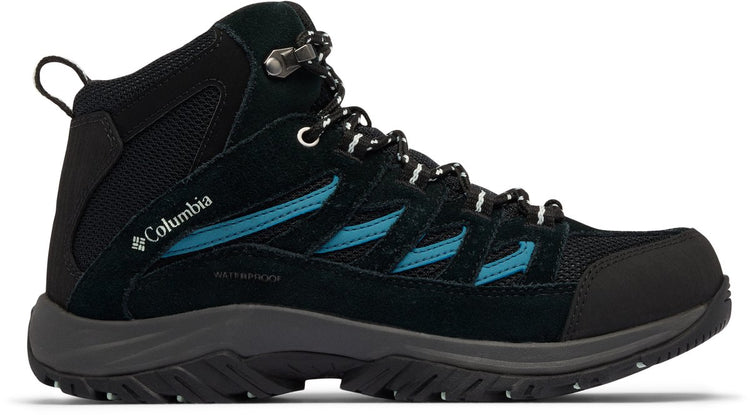 Columbia Crestwood™ Mid wasserdichte Damen-Wanderstiefel – Schwarz, Oberlicht