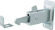 Markenloser Sans-Marque-Türhalter mit Wandplatte, verzinkt, 120 x 67 x 7 mm