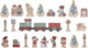 Little Dutch Adventskalender Eisenbahn FSC