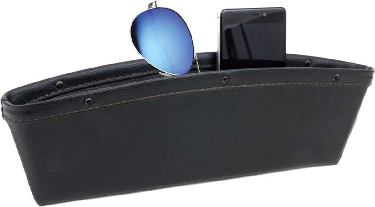 Markenloser Autositz-Organizer ohne Marke – Schwarz – 30 x 10 x 7 cm