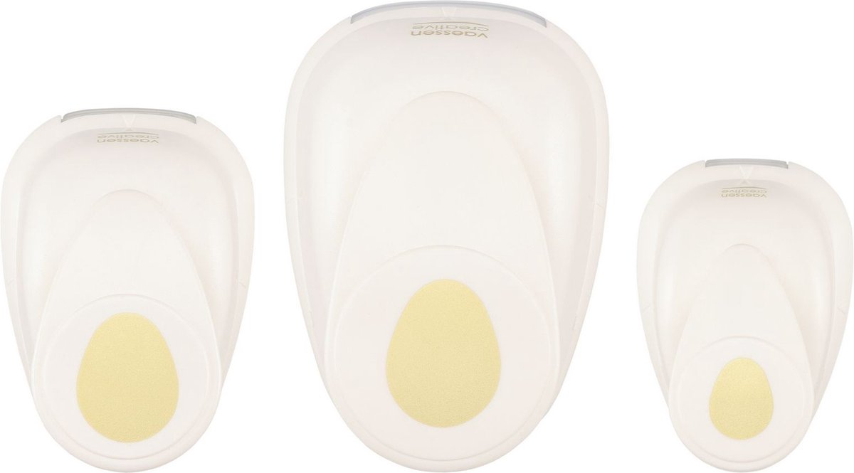 Vaessen creative • Figurenstanzer-Set Eier 3-tlg.
