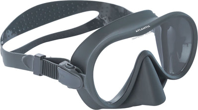 Atlantis Panama - Schwimmbrille - Taucherbrille - Schnorchelmaske - Erwachsene - Grau