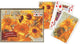 Piatnik Vincent Van Gogh Sonnenblumen-Spielkarten – Doppeldeck