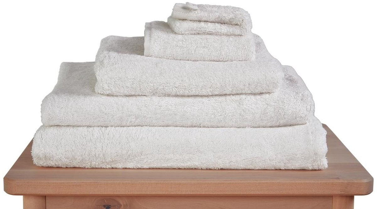 Bettwäschehouse Care Baumwolle Bambus – Duschtuch – 70 x 140 cm – Ecru